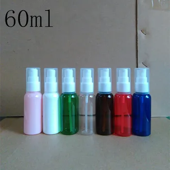 60 ml plastična pumpa Prazna Pakiranja boca od Krema gel za tuširanje Šampon Originali Višekratnu upotrebu uzorak Prazne Kozmetički Kontejneri