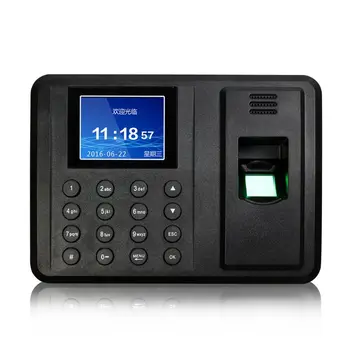 Biometrijski Stroj Otisaka Prstiju pohađanje Zaposlenika Ureda Sati Sustav radnog Vremena